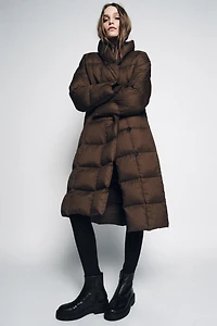 WATER REPELLENT FLAT LEATHER ANKLE BOOTS