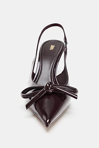BOW HEELED SHOES