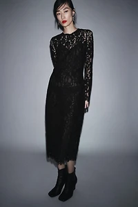 ZW COLLECTION LIMITED EDITION LACE MIDI DRESS