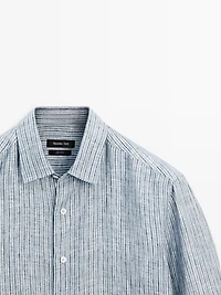 Regular fit striped shirt