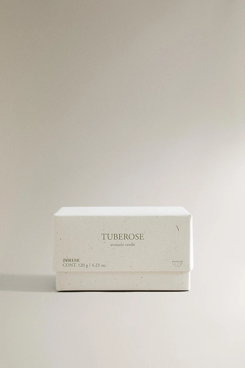 (120 G) BOUGIE PARFUMÉE TUBEROSE