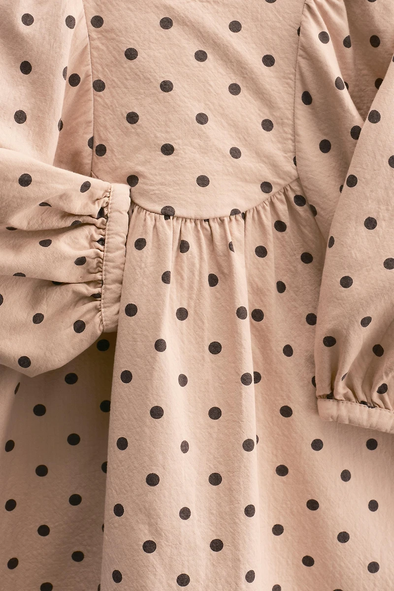 ZARA TIMELESS - ROBE IMPRIMÉE À POIS