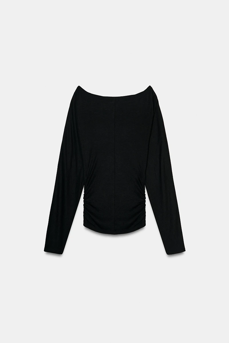 LONG SLEEVE T-SHIRT WITH STUDS