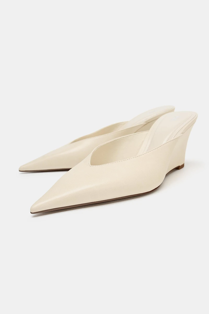 SLINGBACK WEDGE SHOES