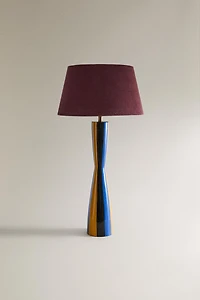 TABLE LAMP WITH STRIPED BASE X COLLAGERIE