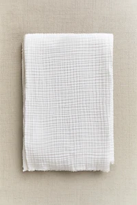 PLAID COTON GAZE