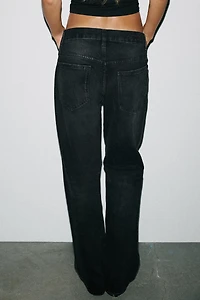 TRF LOW RISE STRAIGHT LEG JEANS