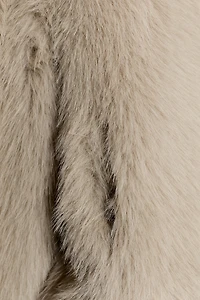 DOUBLE-FACED FAUX FUR JACKET