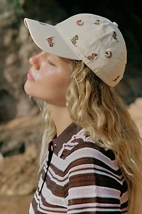 DOG EMBROIDERY TWILL CAP