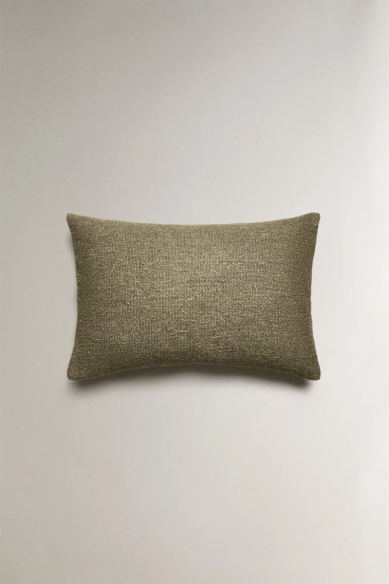TEXTURED THROW PILLOW COVER