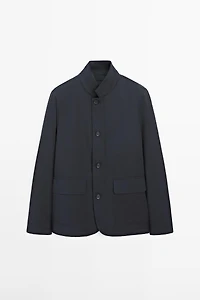Water-repellent puffer jacket