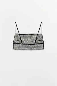 LACE BANDEAU BRALETTE