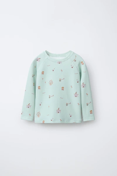 1-6 YEARS/ CIRCUS RASH GUARD