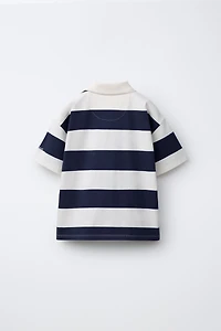 POLO À RAYURES