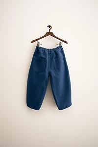 ZARA TIMELESS - PANTALON BALLON EN TWILL AVEC LAINE