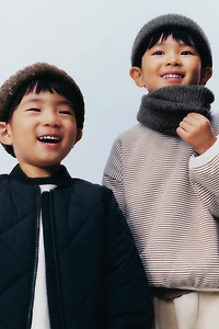 AGES 3-14 / WOOL BLEND KNIT HAT