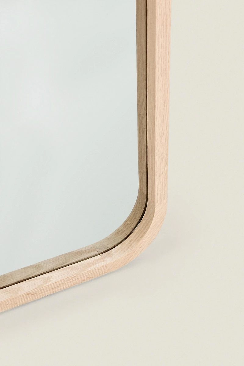 GRAND MIROIR RECTANGULAIRE CADRE ARRONDI