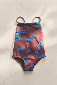 KIDS’ FLORAL BEACH SWIMSUIT