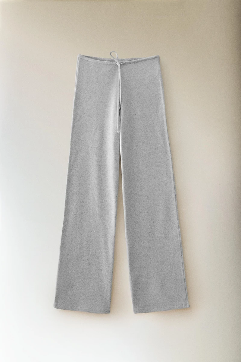RIBBED PANTS