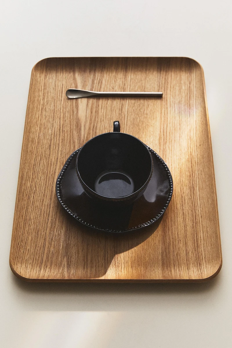 RECTANGULAR WOODEN TRAY