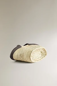 PETIT SAC CABAS DÉTAIL CUIR