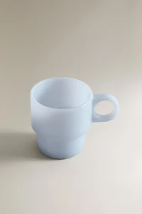 OPAQUE GLASS MUG