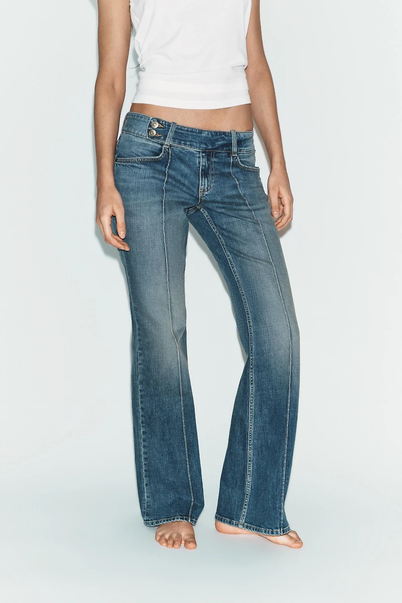 LOW RISE TRF BOOTCUT JEANS
