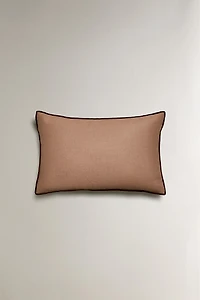 HOUSSE DE COUSSIN OVERLOCK