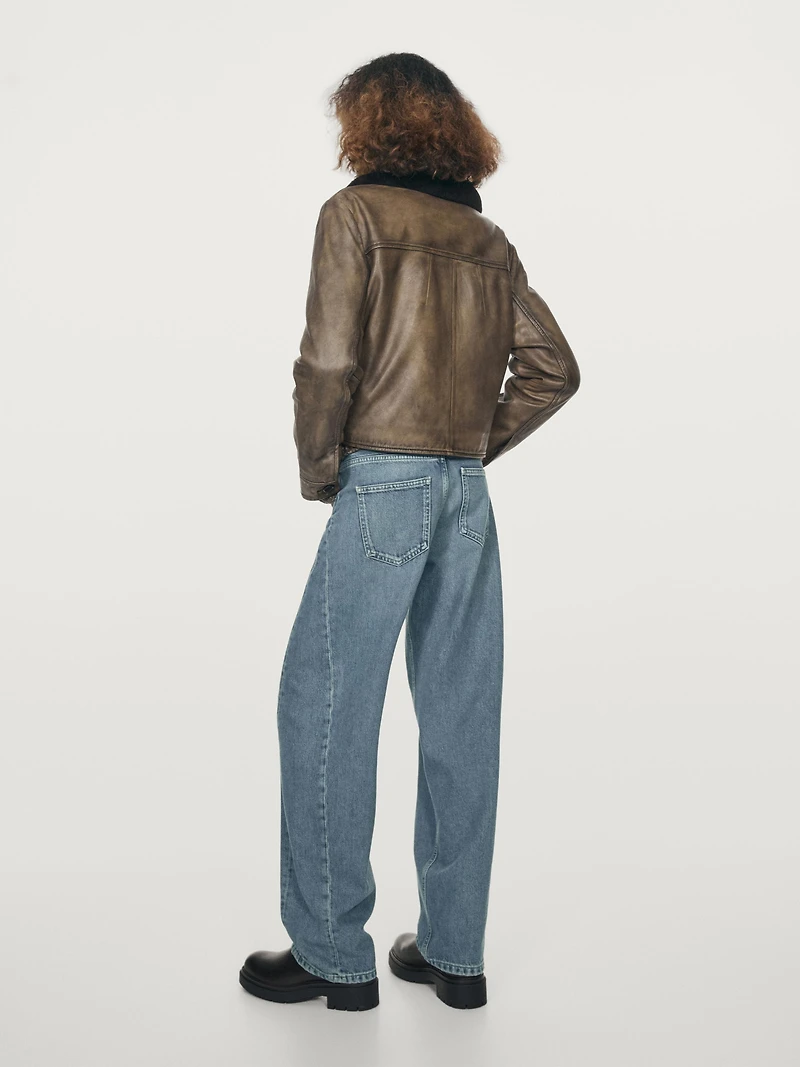 Jean balloon mid-rise