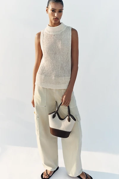 COMBINATION CANVAS BAG
