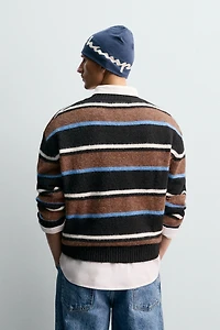 PULL RAYÉ PIÈCES CHAMPION ® X ZARA