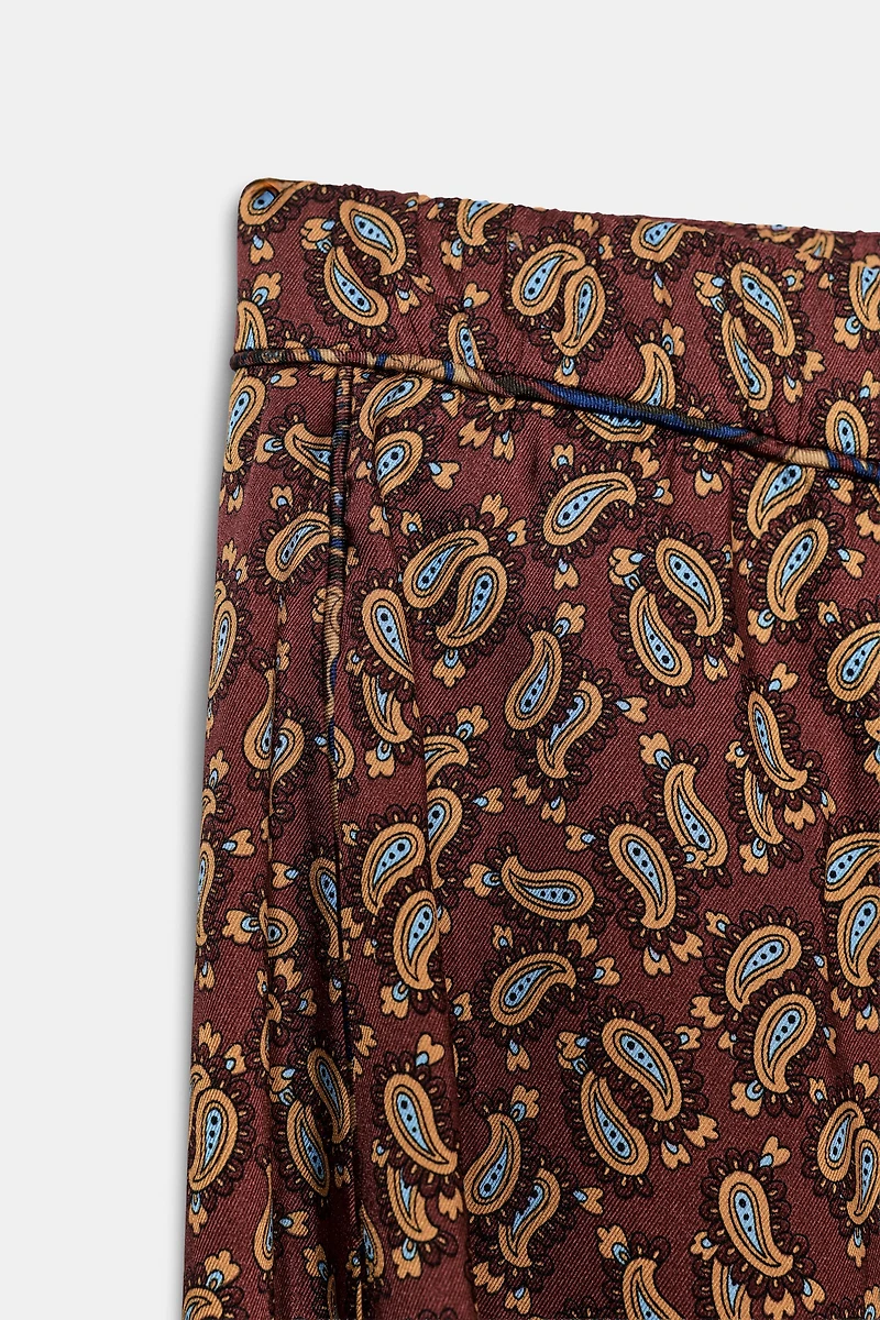 PANTALON PYJAMA PAISLEY ZW COLLECTION