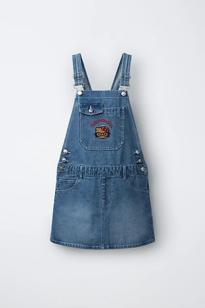 HELLO KITTY © SANRIO DENIM OVERALLS