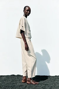 TURN-UP SLEEVE JACKET