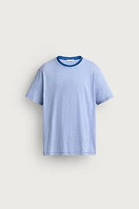 REGULAR FIT STRIPED T-SHIRT