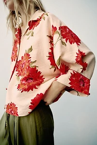 FLORAL PRINT SHIRT