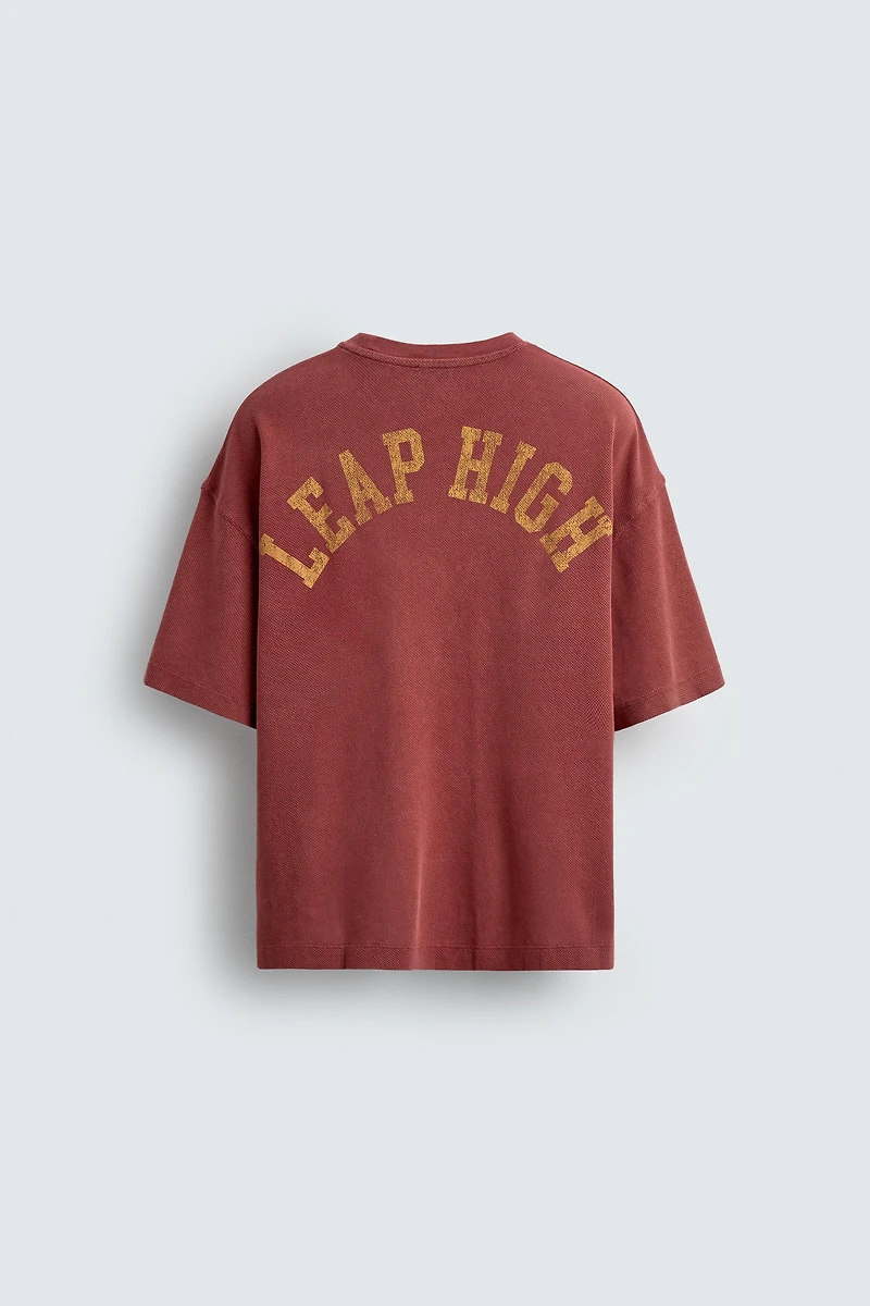 T-SHIRT STRUCTURE OUVERTE VARSITY