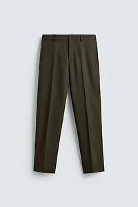 SLIM FIT SUIT PANTS
