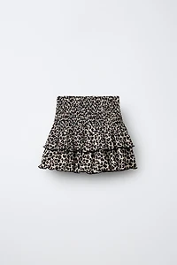 JUPE-SHORT ANIMAL PRINT