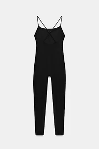 OPEN BACK LONG JUMPSUIT