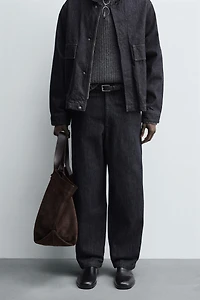 PANTALON CHINO DENIM COUPE DÉCONTRACTÉE