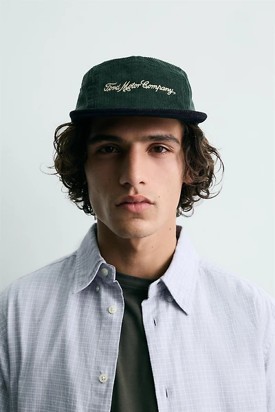 CORDUROY FLAT VISOR CAP FORD ©