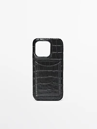 Nappa leather iPhone 16 Pro case