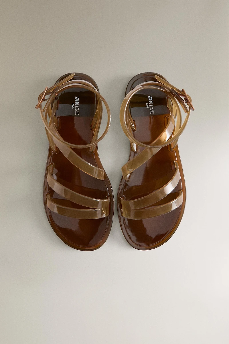KIDS' JELLY STRAP SANDALS