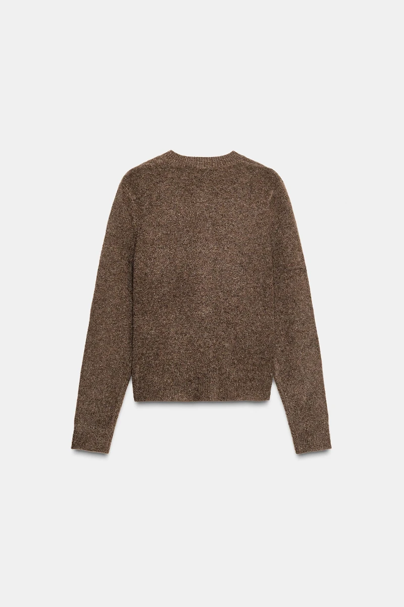 COVERED BUTTON CARDIGAN