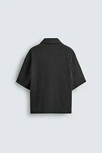 TEXTURED RELAXED FIT SHIRT