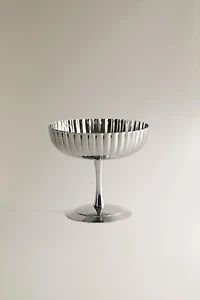 VERRE EN MÉTAL ONDULÉ