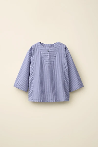 MANDARIN COLLAR SHIRT CREATED BY CARAMEL LONDON X ZARA