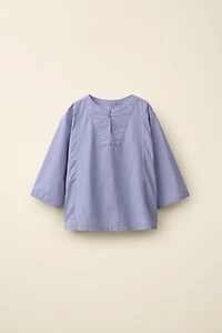 MANDARIN COLLAR SHIRT CREATED BY CARAMEL LONDON X ZARA
