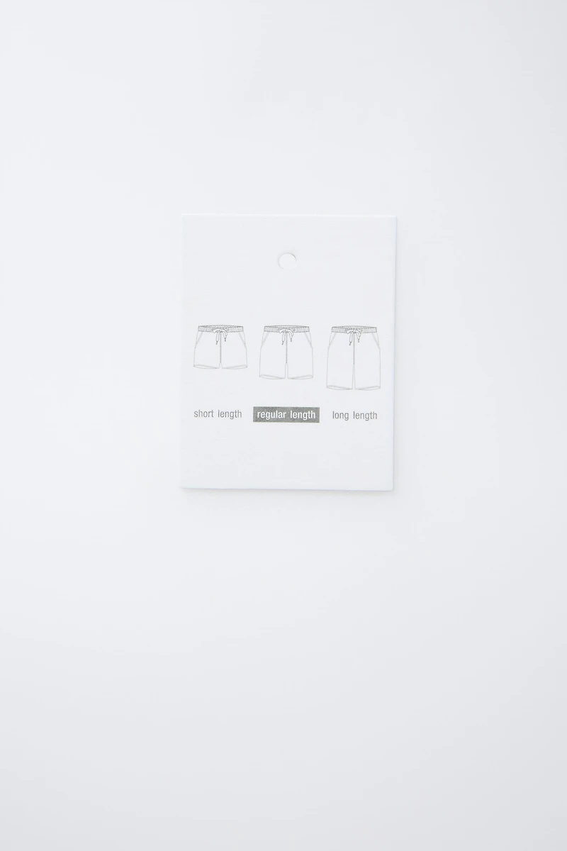 2-6 YEARS / LABEL SWIM SHORTS